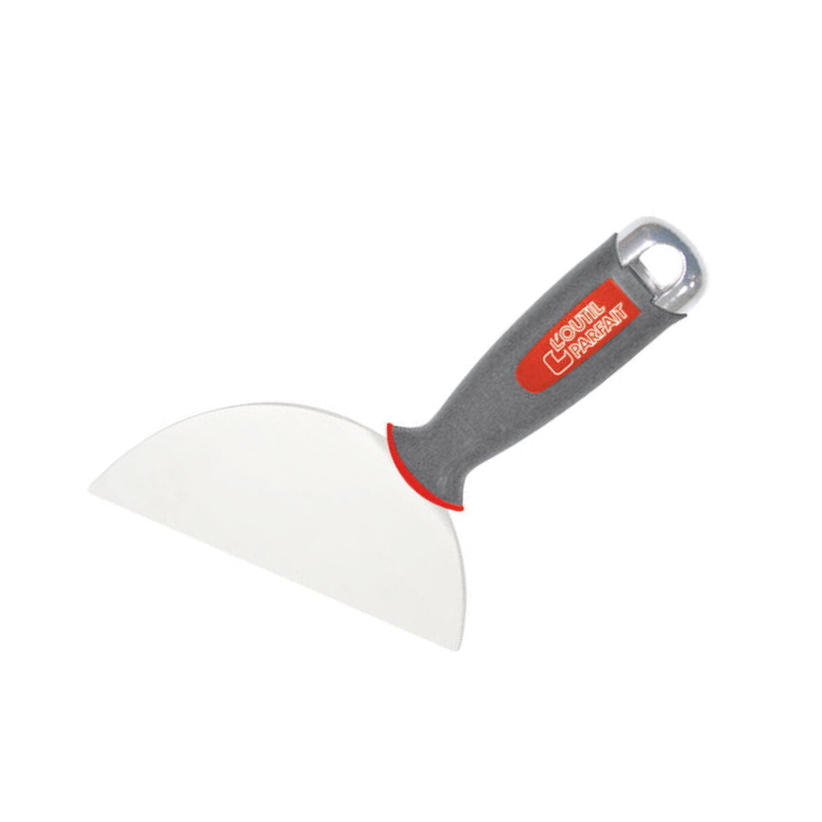 Espátula plaquista meia lua inox SOFT 15cm