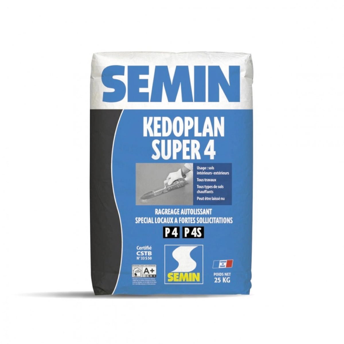 Argamassa Autonivelante KEDOPLAN SUPER 4 SEMIN 25kg