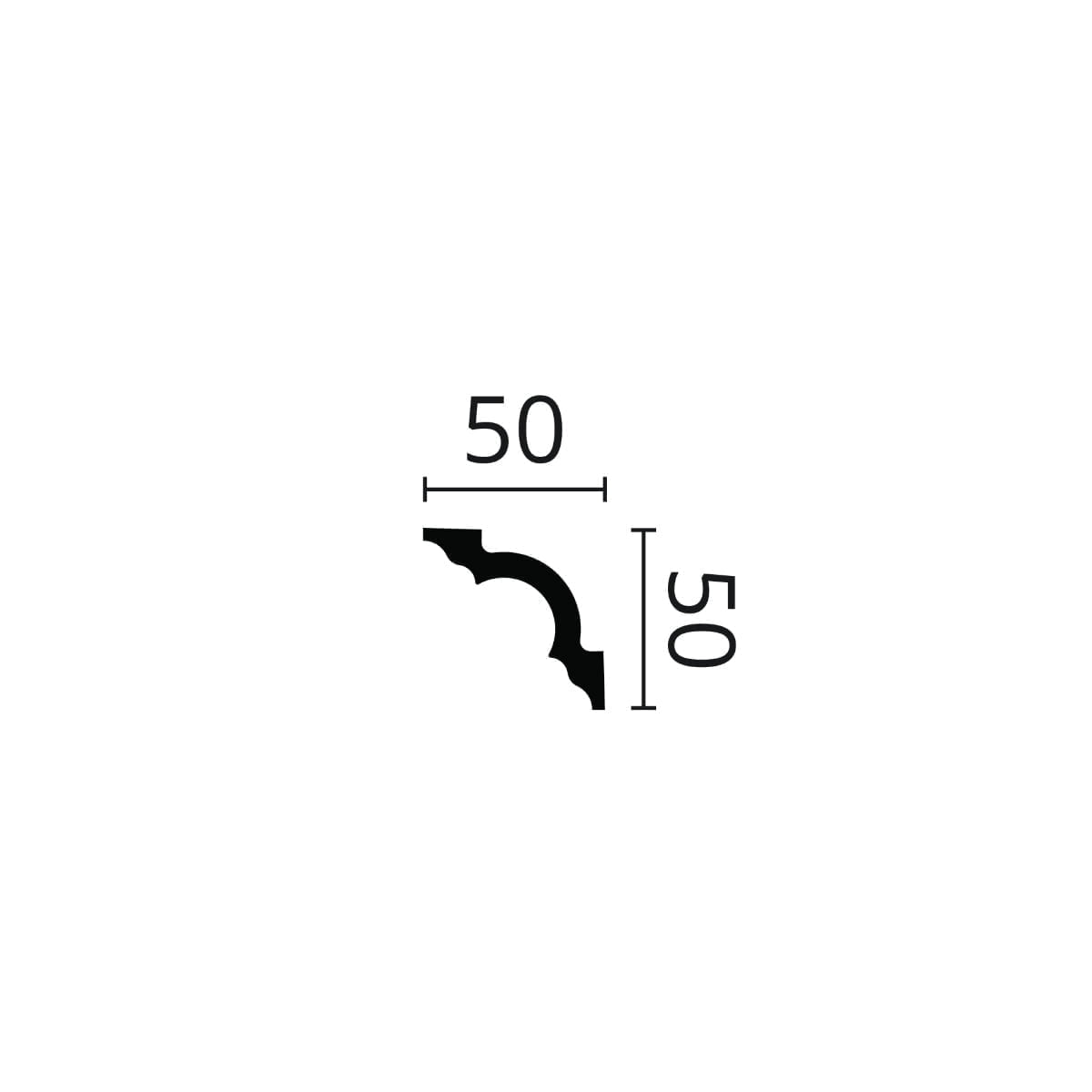 Sanca NOMASTYL A2 50x50x2000mm - Image 2