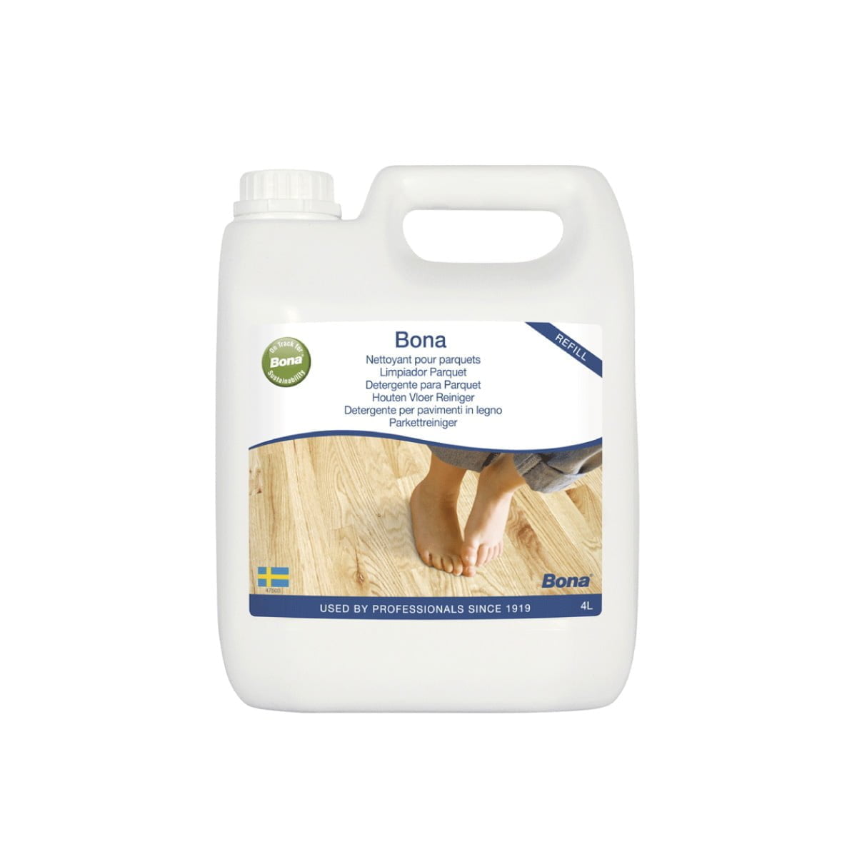 Detergente Limpeza Pavimentos Parquet Madeira 4L BONA