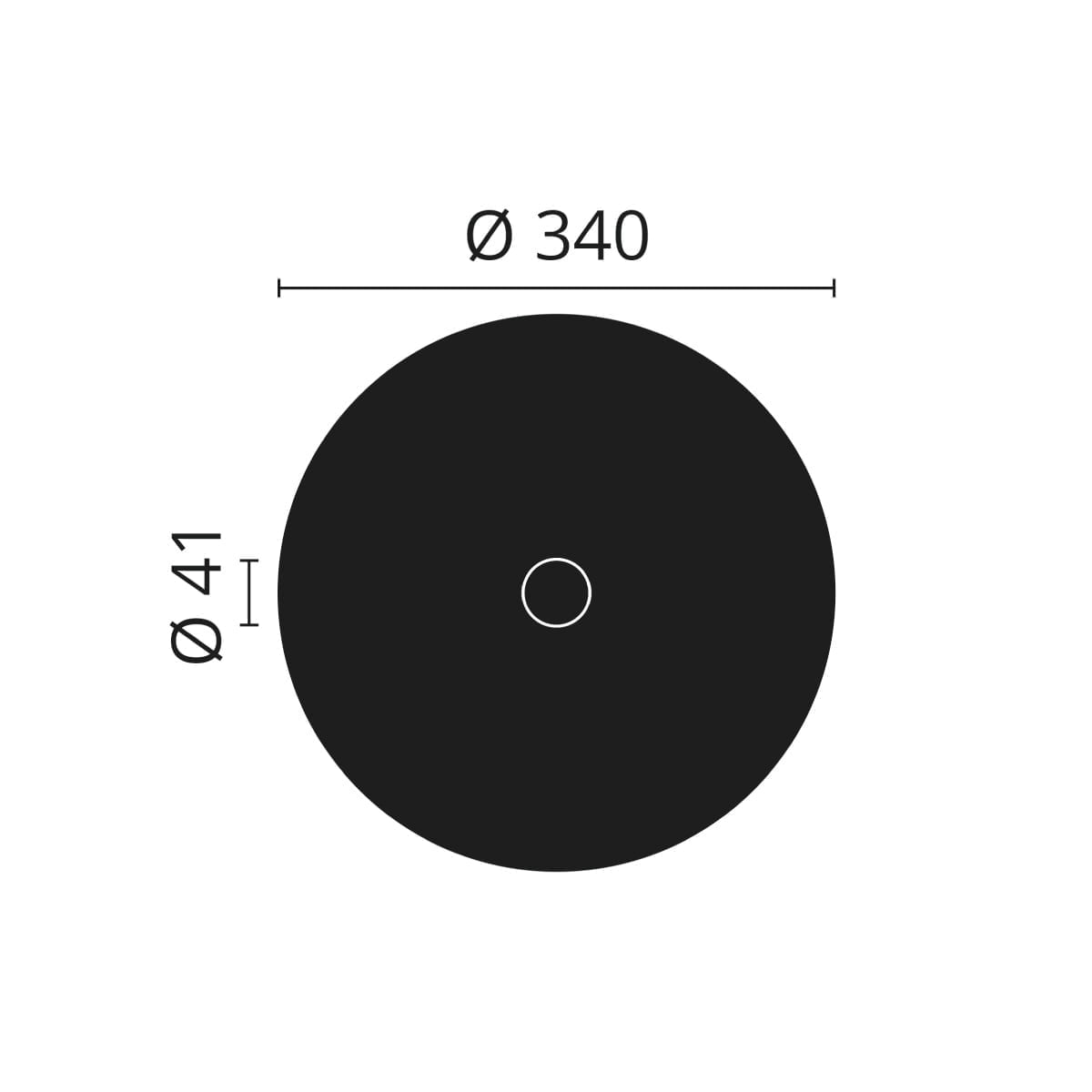 Roseta ARSTYL R14 340mm - Image 3