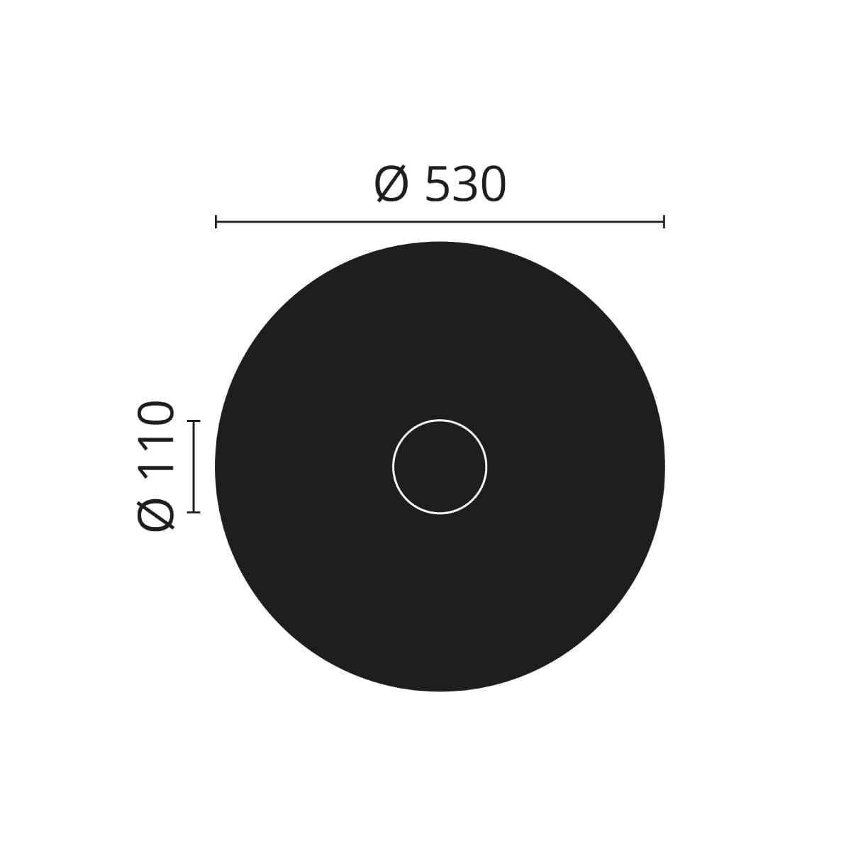 Roseta ARSTYL R9 530mm - Image 2
