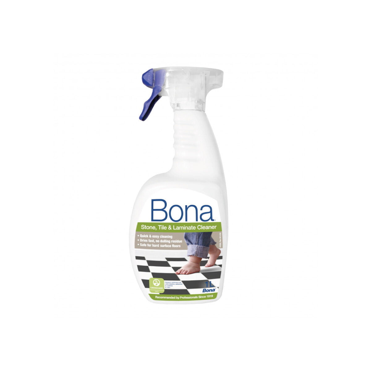 Detergente Spray Limpeza Pavimentos Laminados e Cerâmicos 1L BONA