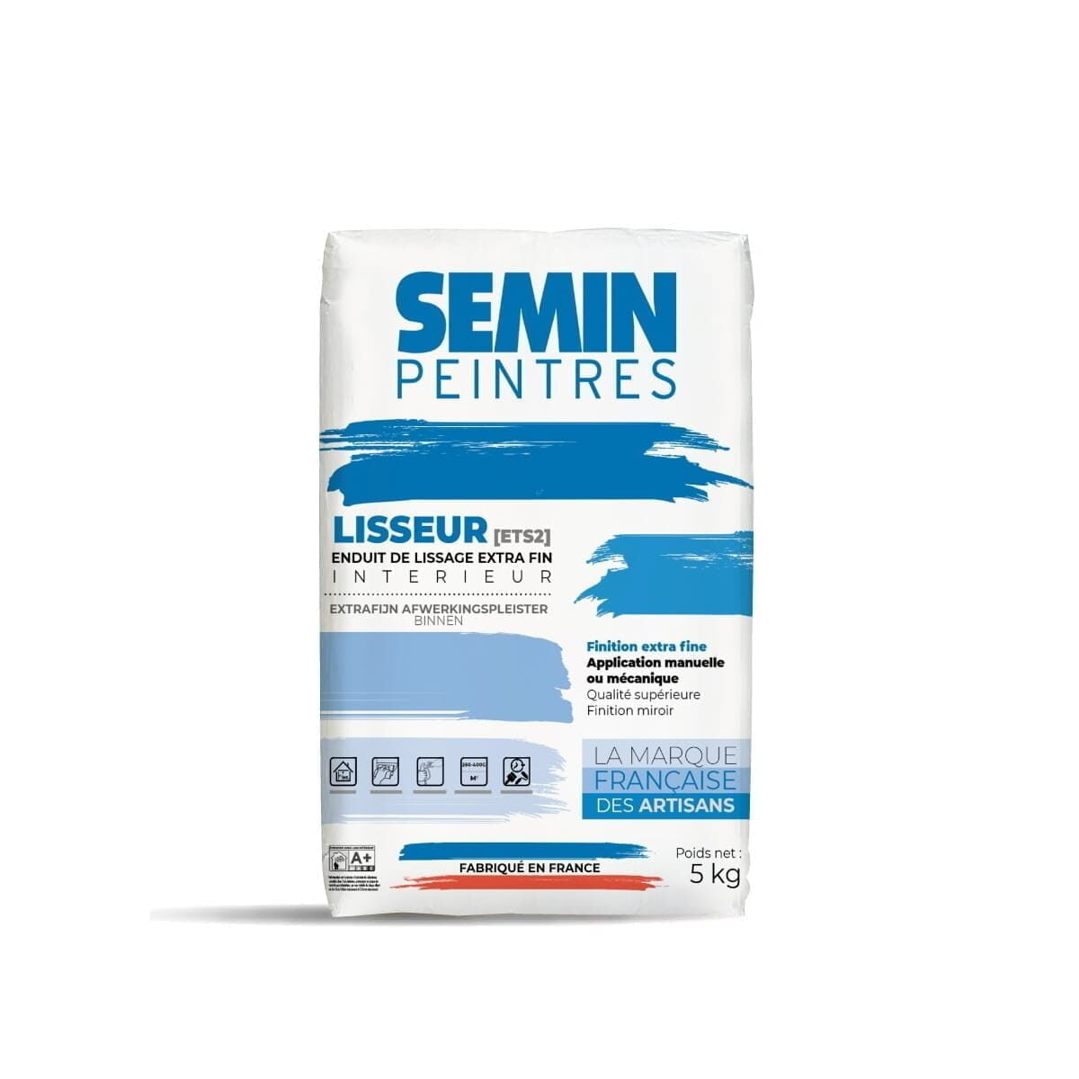 Massa de Acabamento para Interiores ETS2 SEMIN 5kg