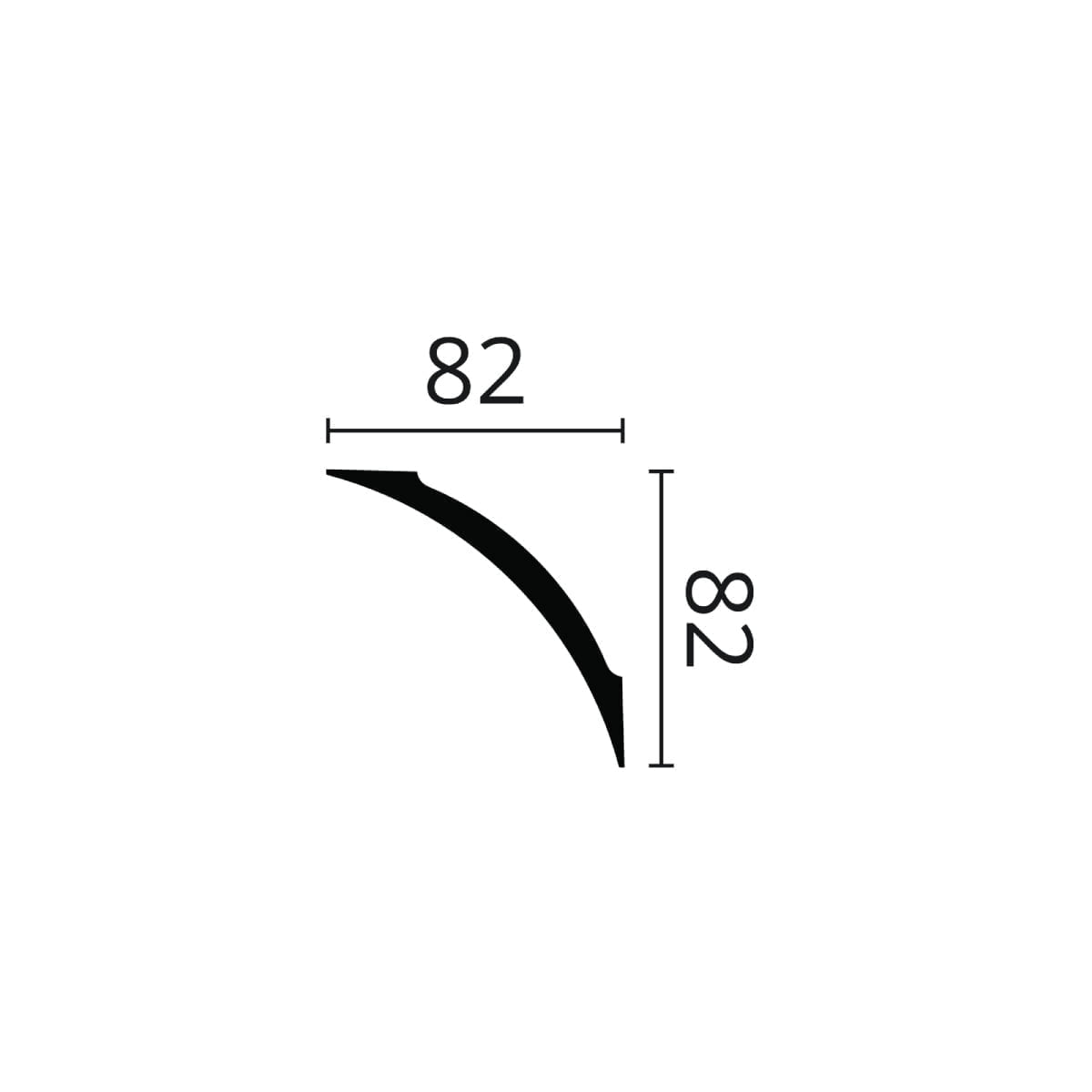 Sanca PURE NE3 82x82x2000mm - Image 2