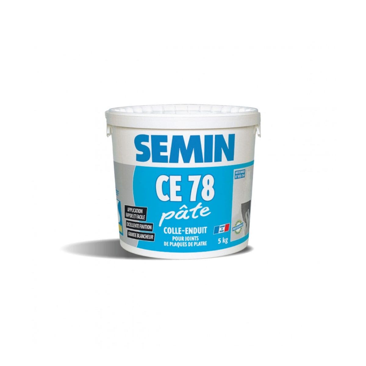 Massa de juntas CE78 PÂTE SEMIN 5kg