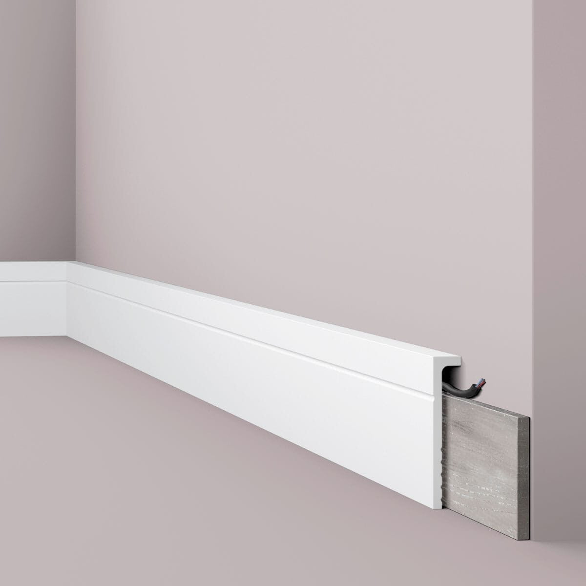 Rodapé WALLSTYL CF2 110x22x2000mm
