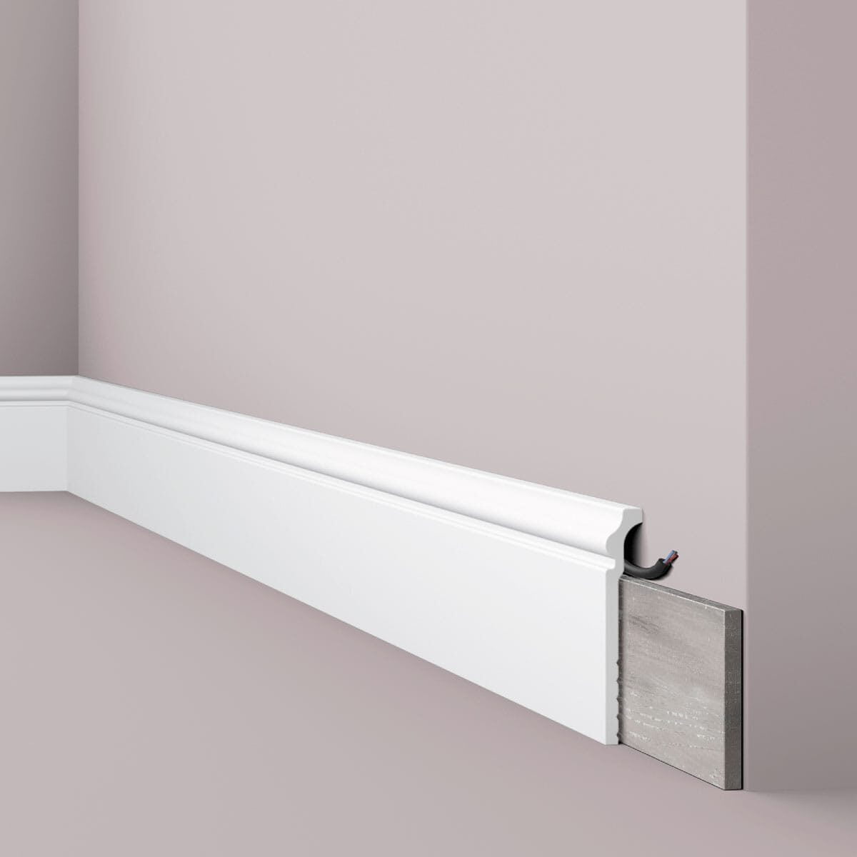 Rodapé WALLSTYL CF3 120x22x2000mm