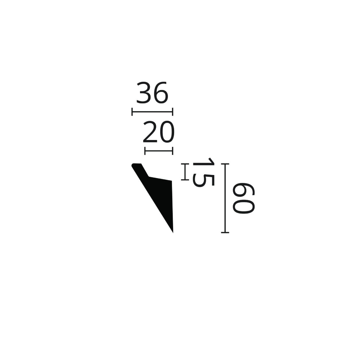 Sanca WALLSTYL IL4 60x36x2000mm - Image 4