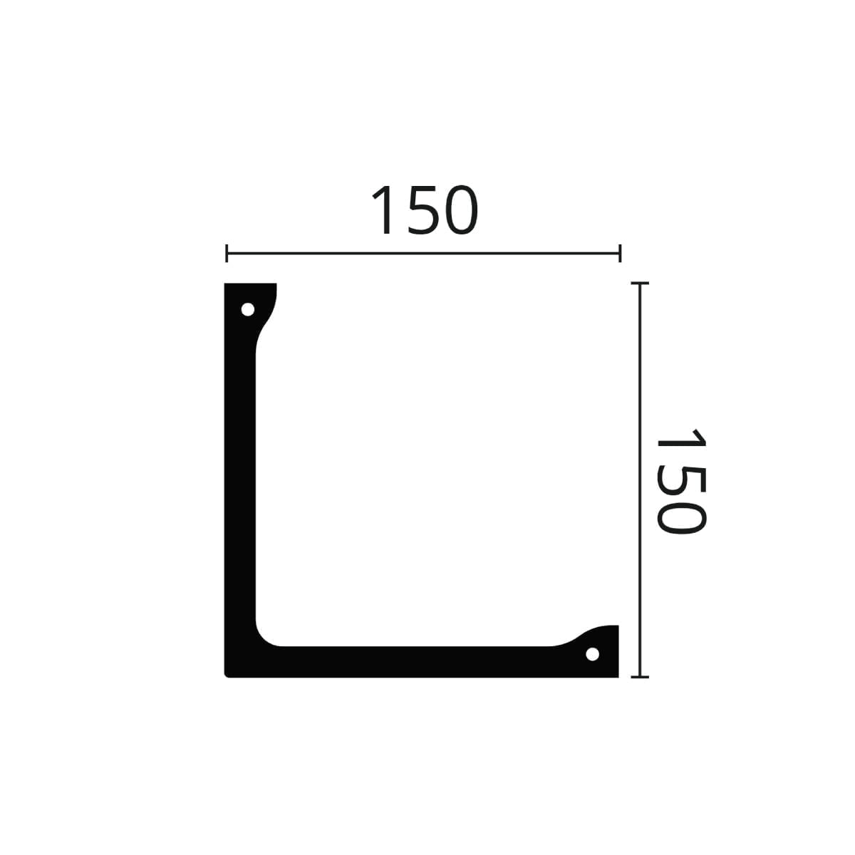 Moldura ARSTYL L1 150x150x2000mm - Image 4