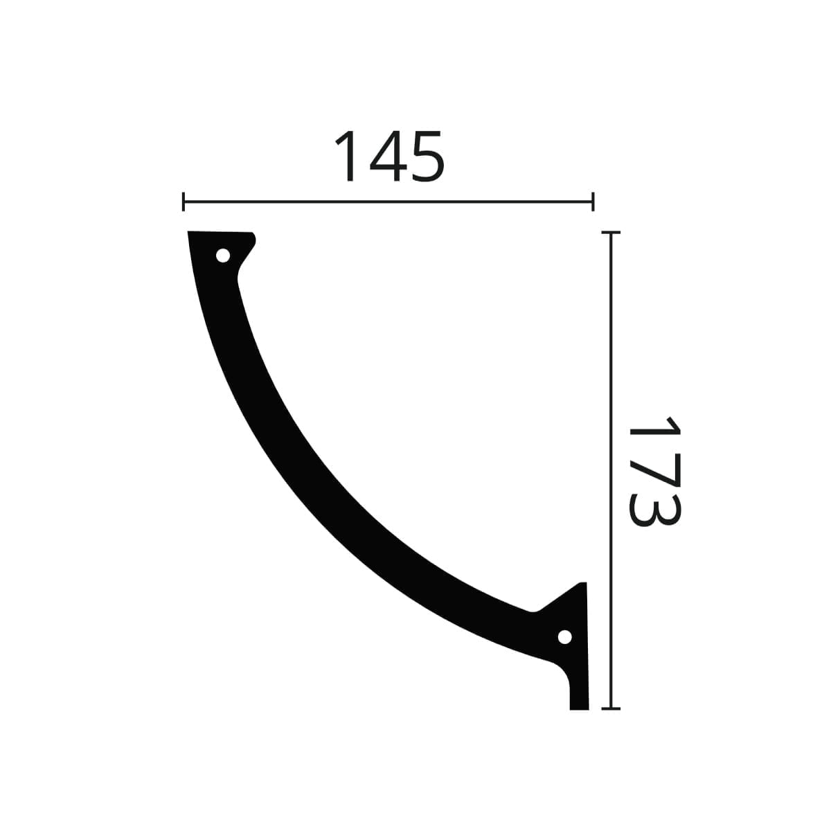 Sanca ARSTYL L3 175x145x2000mm - Image 3