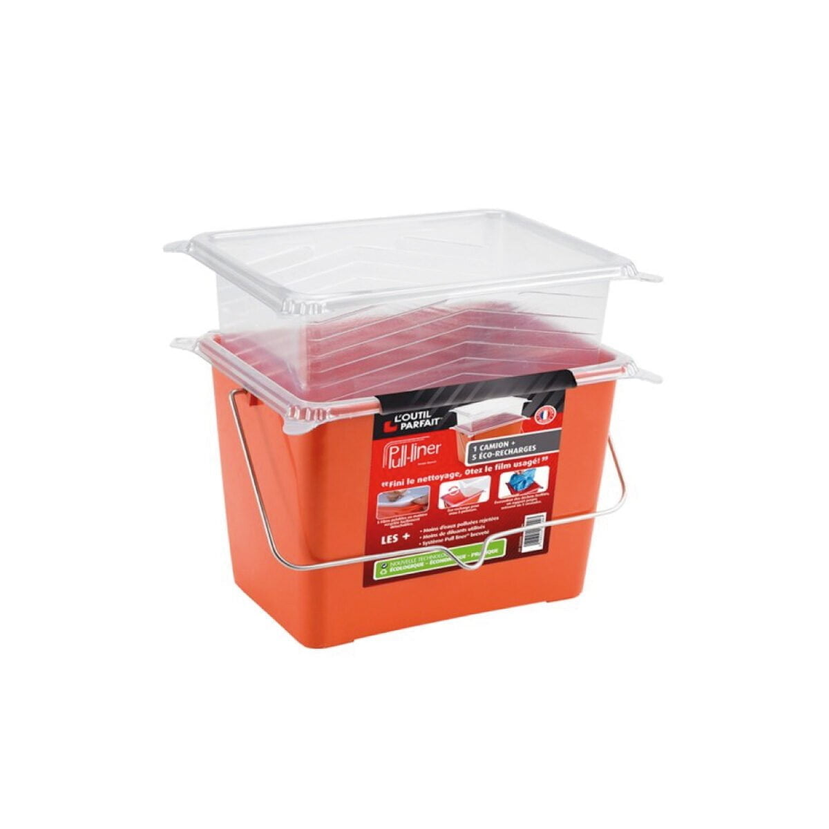 Balde para Tinta PULL LINER 7L + 5 Recargas
