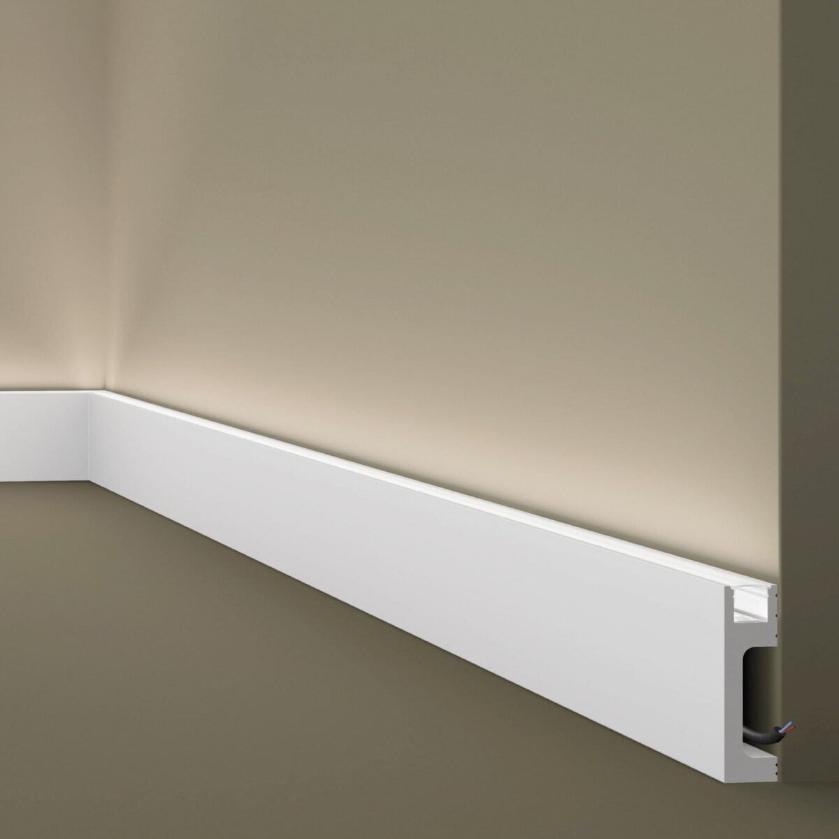 Rodapé WALLSTYL IL10 80x23x2000mm