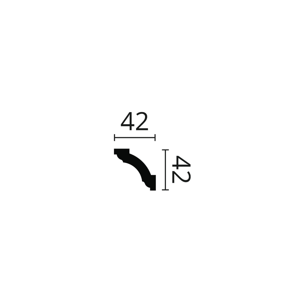 Sanca ARSTYL Z1240 42x42x2000mm - Image 2
