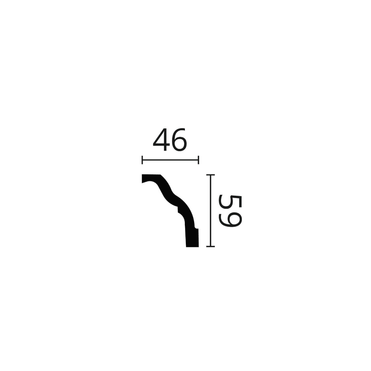 Sanca ARSTYL Z18 59x46x2000mm - Image 2
