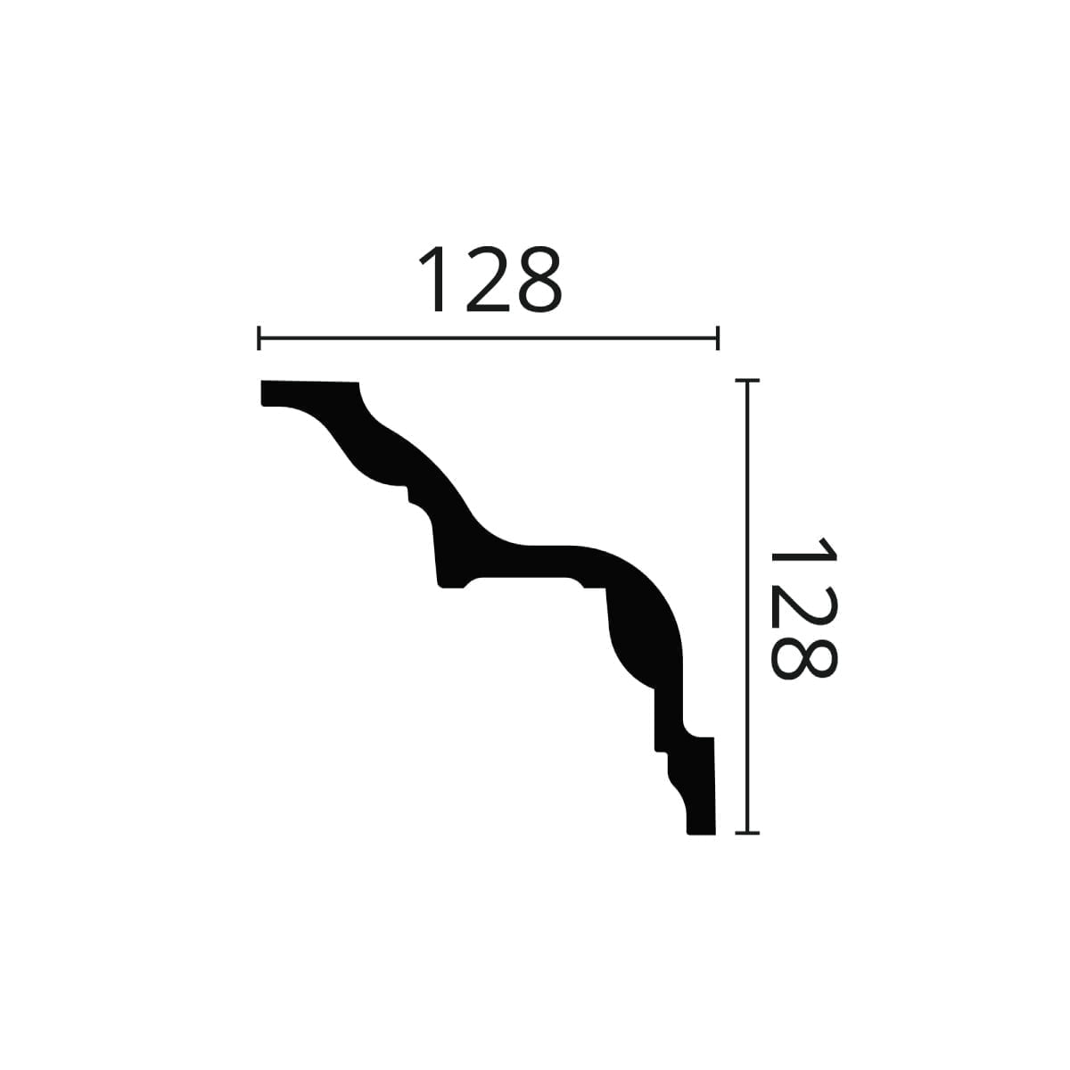 Sanca ARSTYL Z24 128x128x2000mm - Image 3