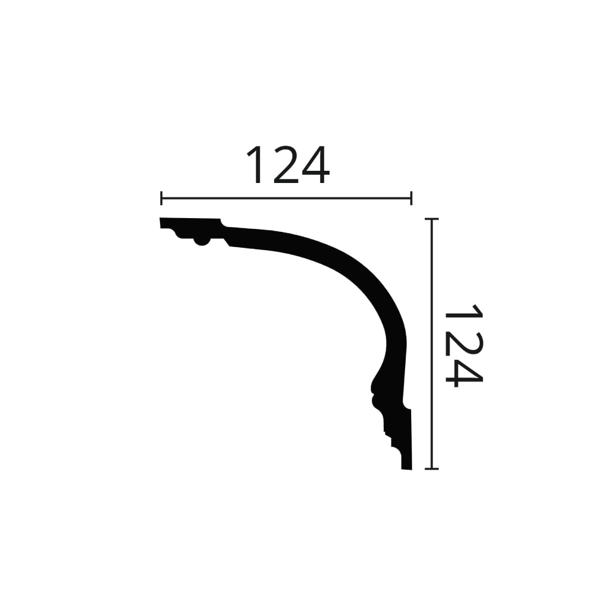 Sanca ARSTYL Z6 124x124x2000mm - Image 3
