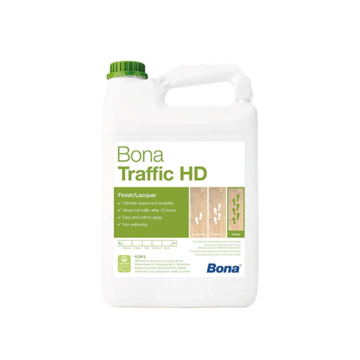 Verniz BONA TRAFFIC HD Extra Mate 4.95L