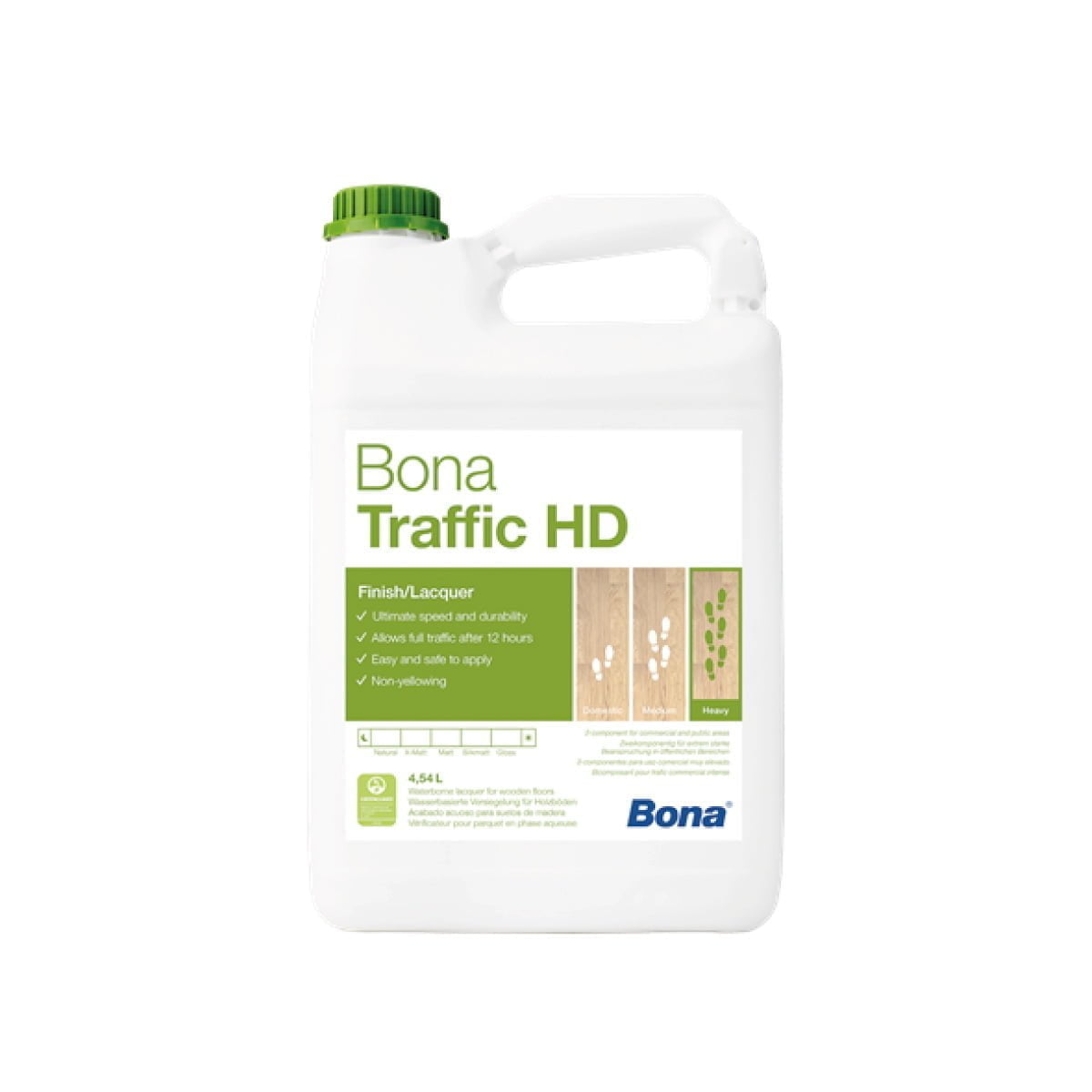Verniz BONA TRAFFIC HD Extra Mate 4.95L