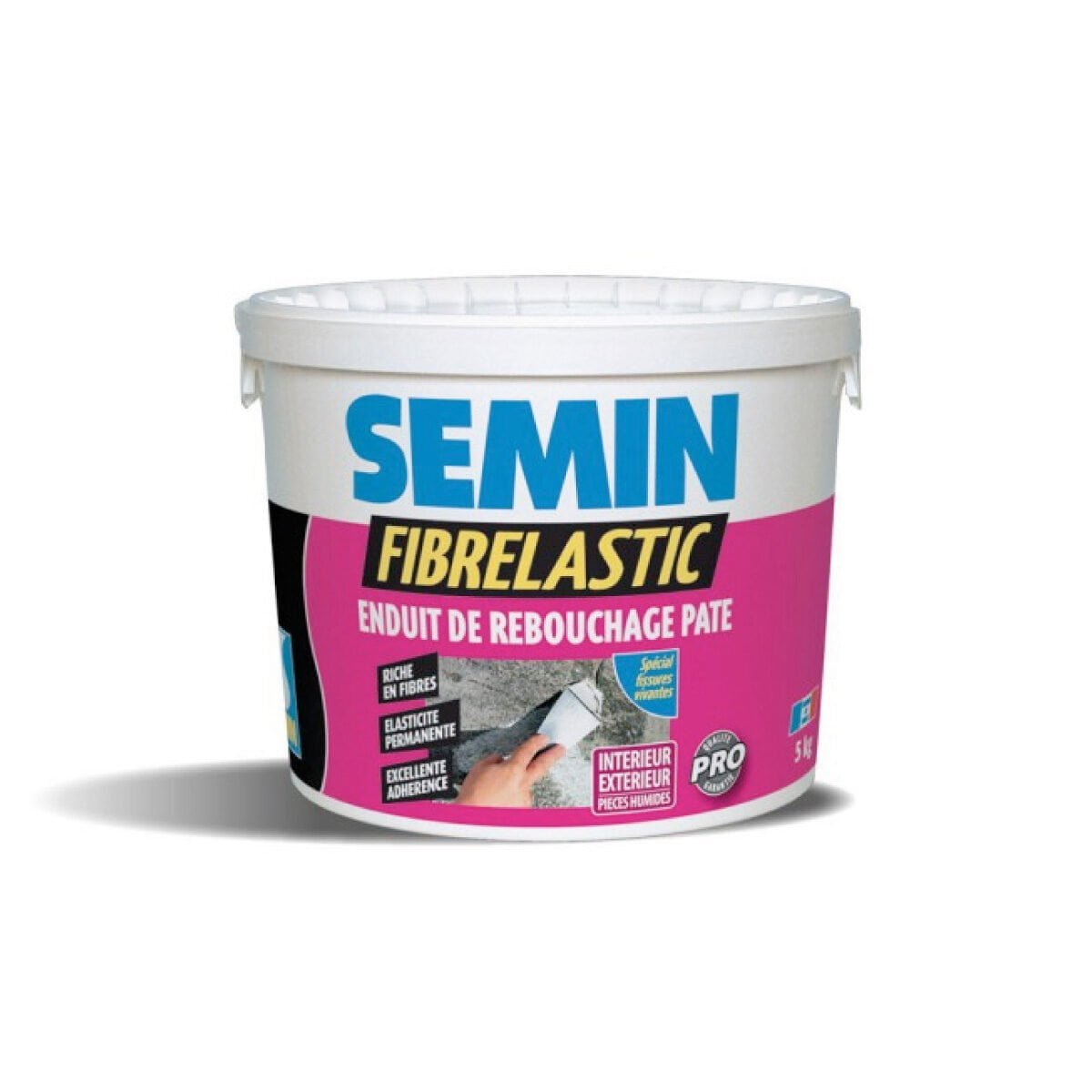 Massa Reparação FIBRELASTIC SEMIN 5Kg