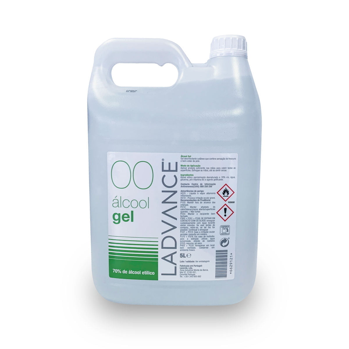 Álcool Gel LADVANCE 5L