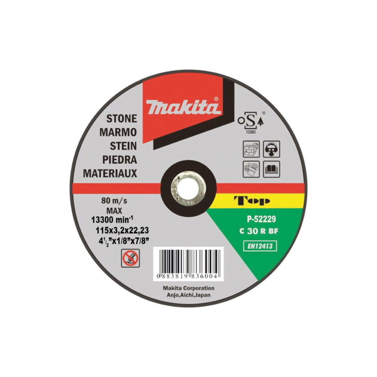 Disco de Corte Pedra 115mm P-52205 MAKITA