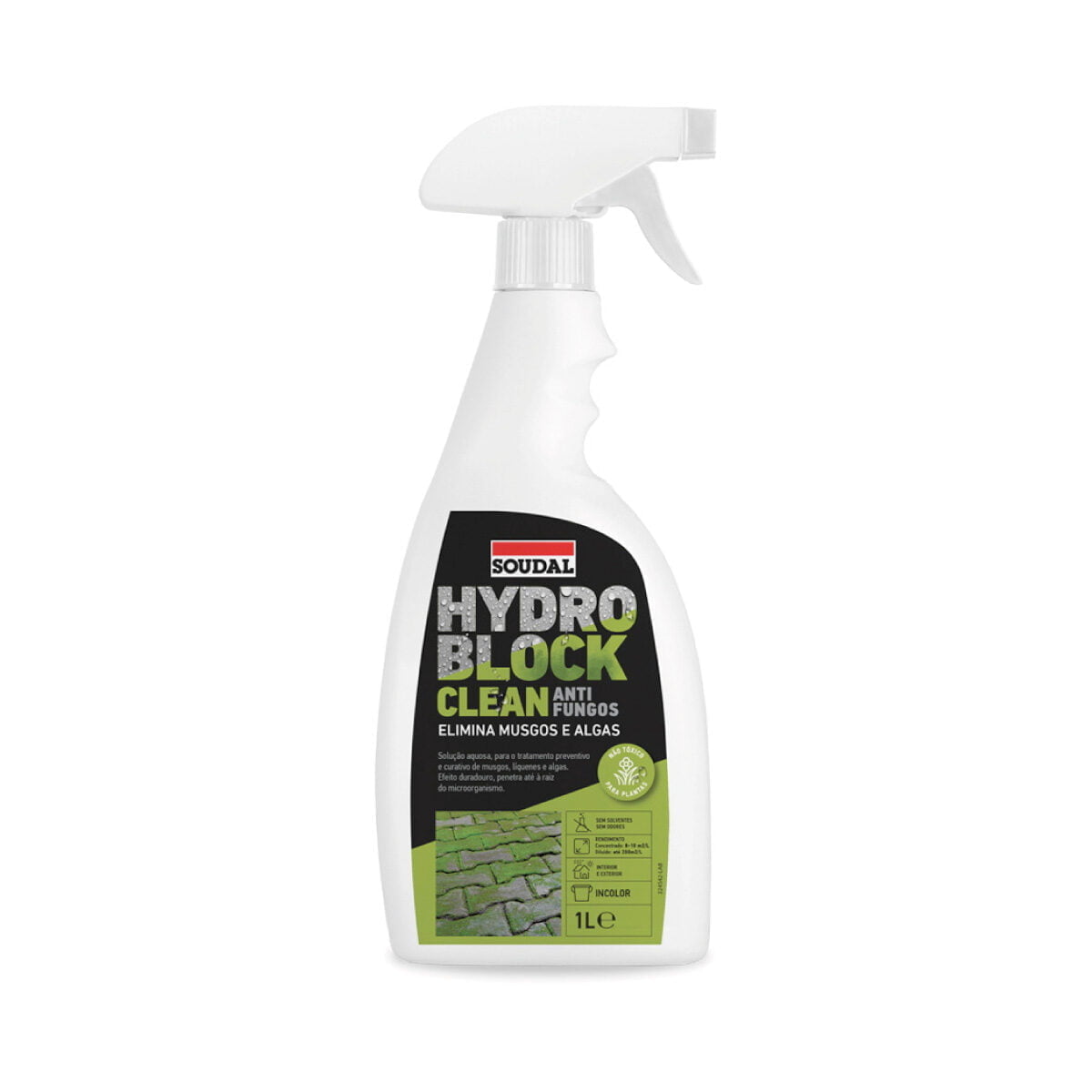 HYDRO BLOCK CLEAN Anti-Musgo SOUDAL 1L