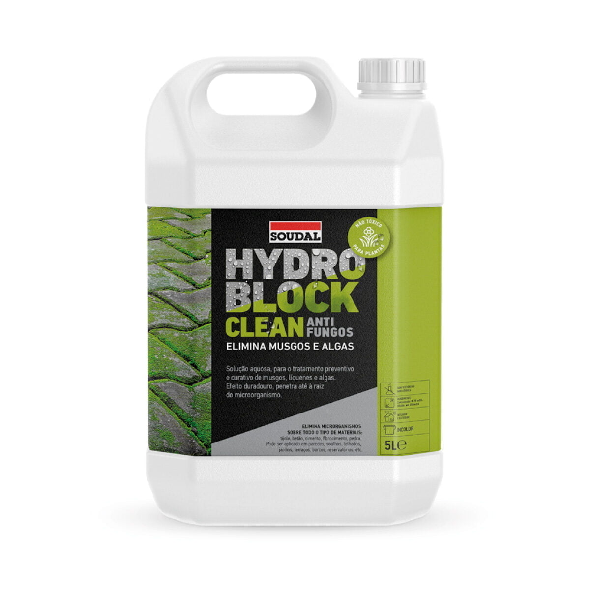 HYDRO BLOCK CLEAN Anti-Musgo SOUDAL 5L