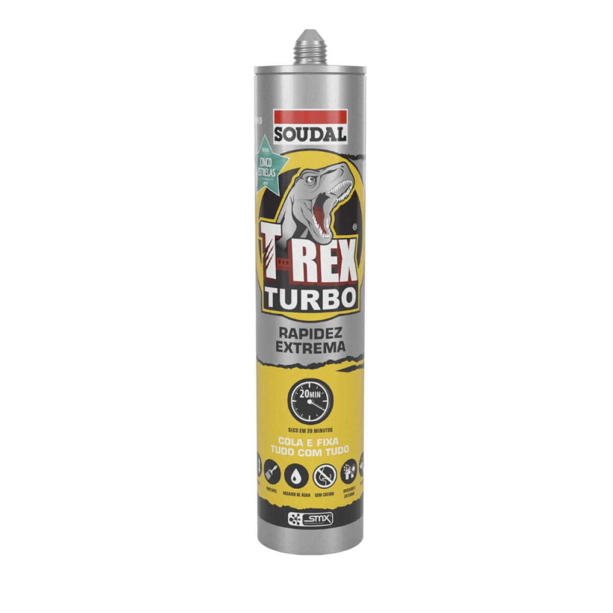 Selante Adesivo T-REX TURBO Branco SOUDAL