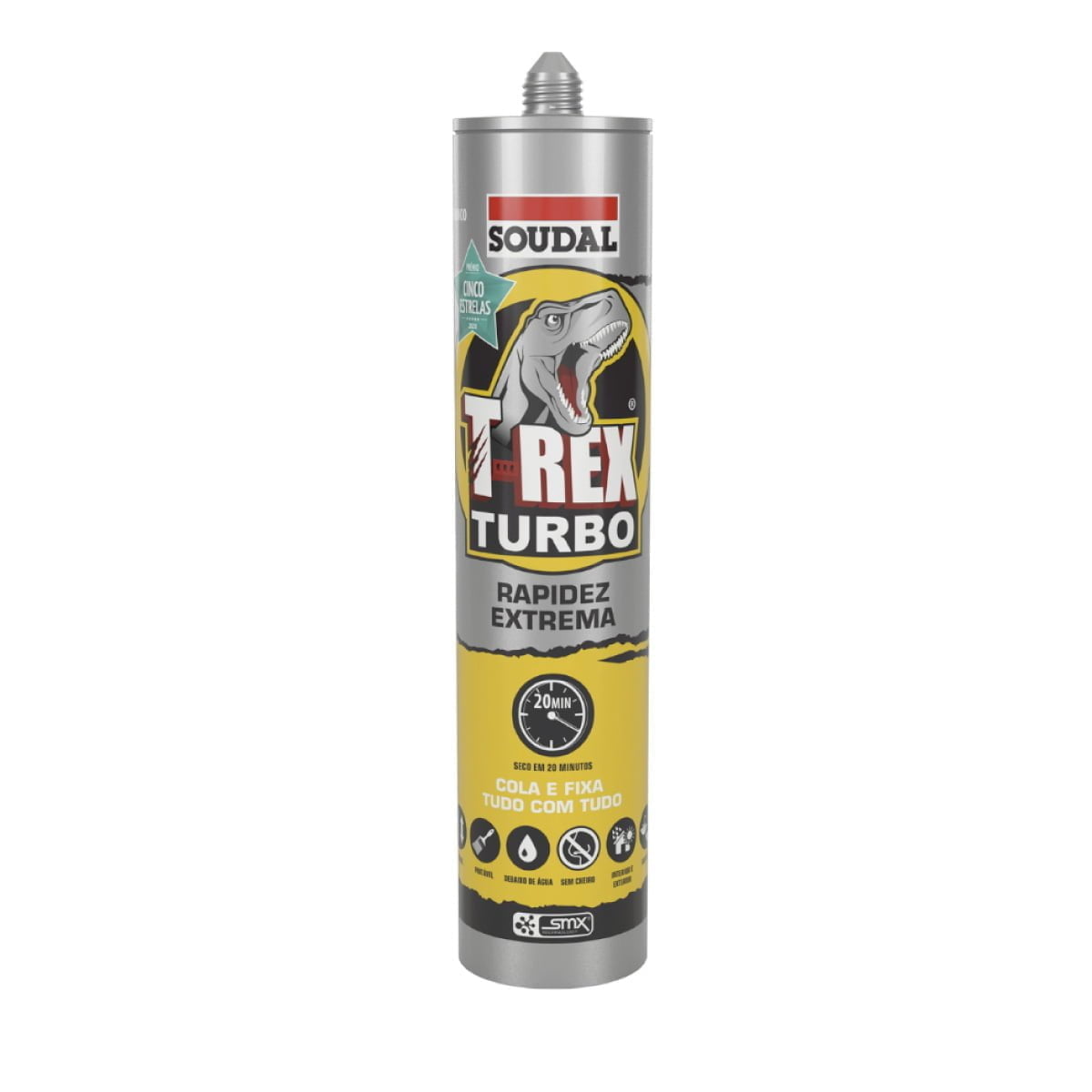 Selante Adesivo T-REX TURBO Branco SOUDAL