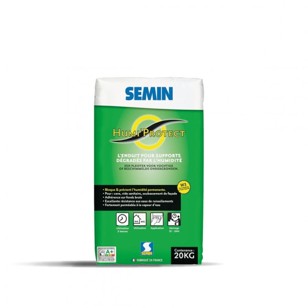 Massa HUMI´PROTECT Interior/Exterior SEMIN 20kg SEMIN