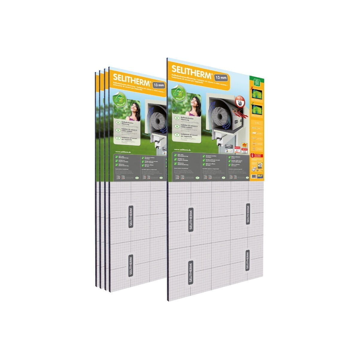 Isolamento SELITHERM 13mm para Caixas de Estores