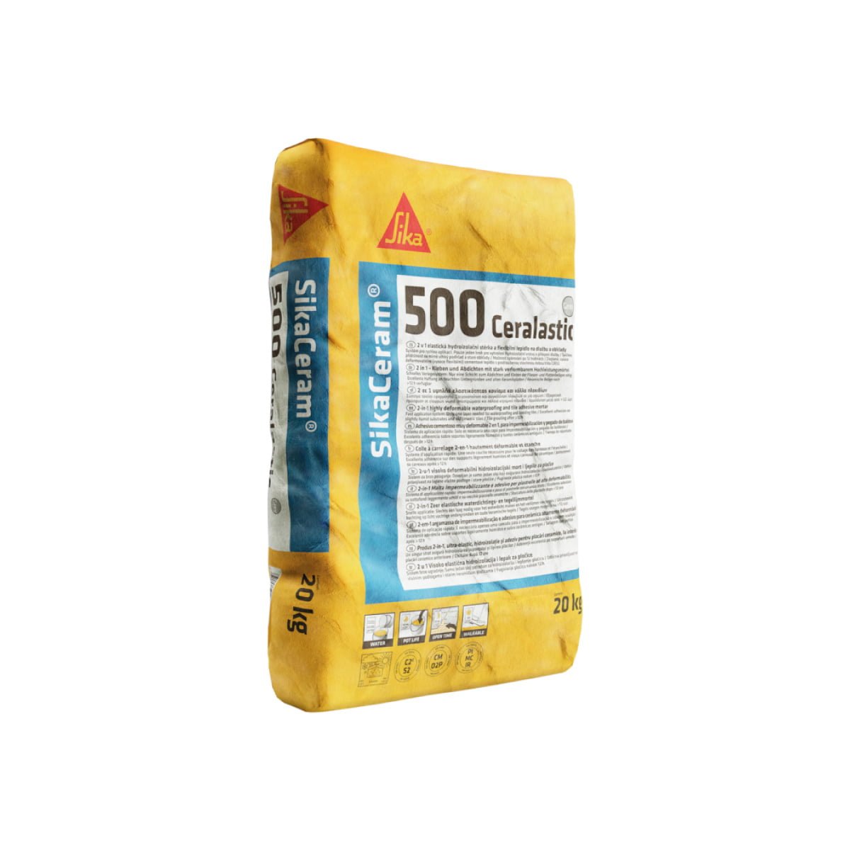 Argamassa Cimentícia SIKACERAM 500 CERALASTIC ES 20kg