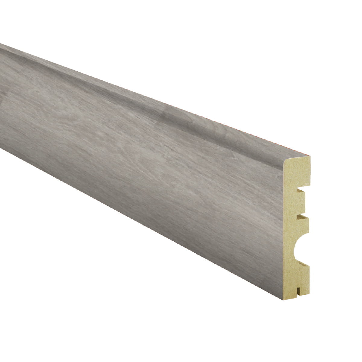 Rodapé MDF Hidrófugo Carvalho Perla 70x2400mm