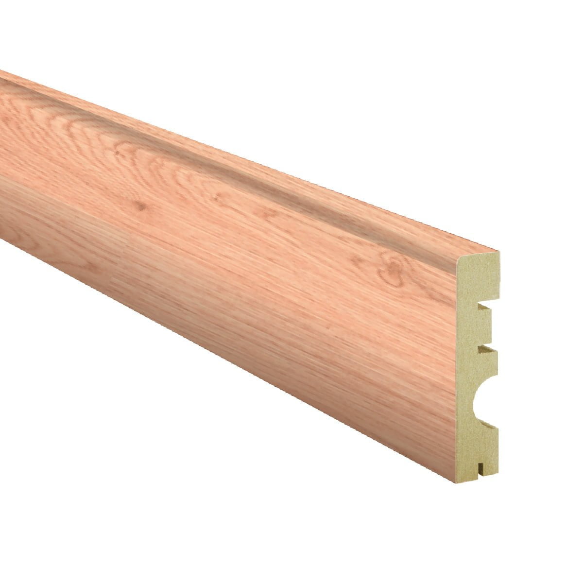 Rodapé MDF Hidrófugo Carvalho 1.2 70x2400mm