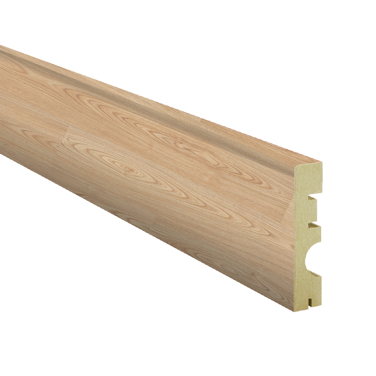 Rodapé MDF Hidrófugo Roble Charme 70x2400mm