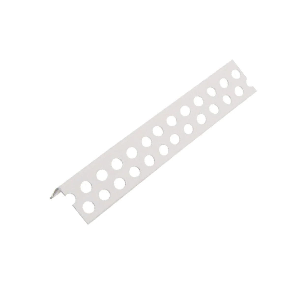 Perfil Cantoneira Perfurada PVC 21x21x3000mm