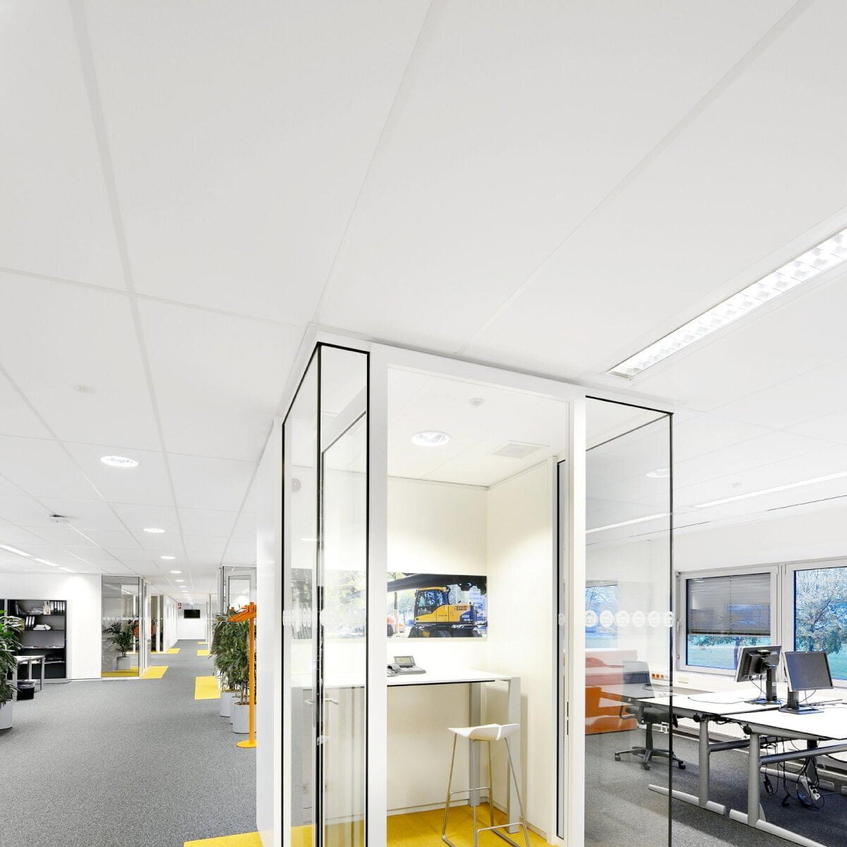 Teto TONGA® 22mm Branco 1200x600mm Cx.8,64m²