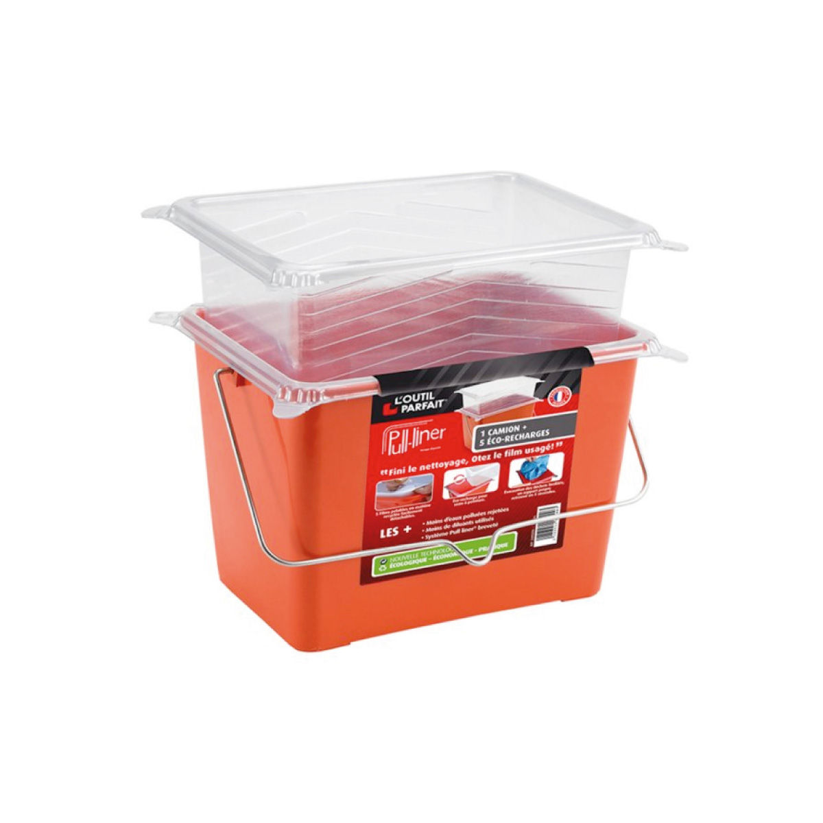 Balde para Tinta PULL LINER 14L + 5 Recargas