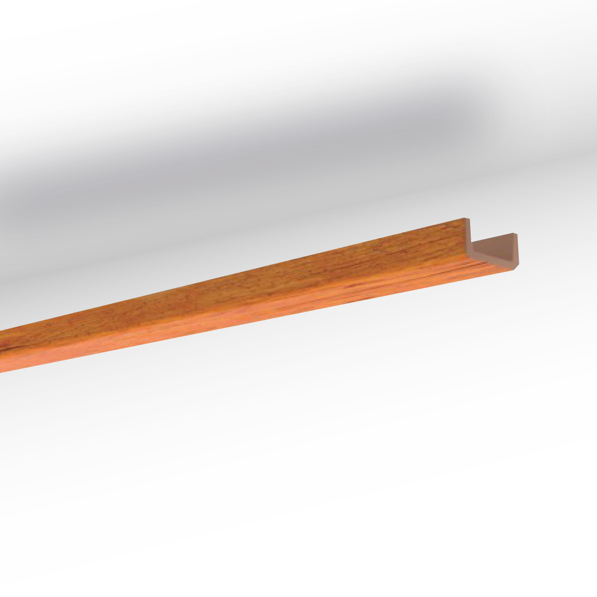 Viga Decorativa Imitação Madeira Mel Poliuretano NOMABEAM® 5x10cm 3m