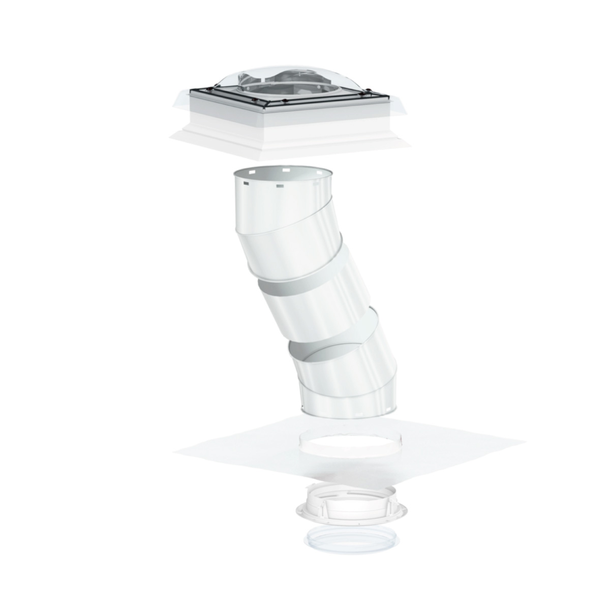 Túnel de Luz Flexível VELUX Coberturas Planas TCF 0K14 0010