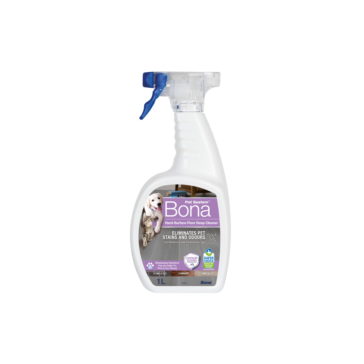 Detergente Spray de Limpeza de Pavimentos Laminados e Cerâmicos BONA PET 1L