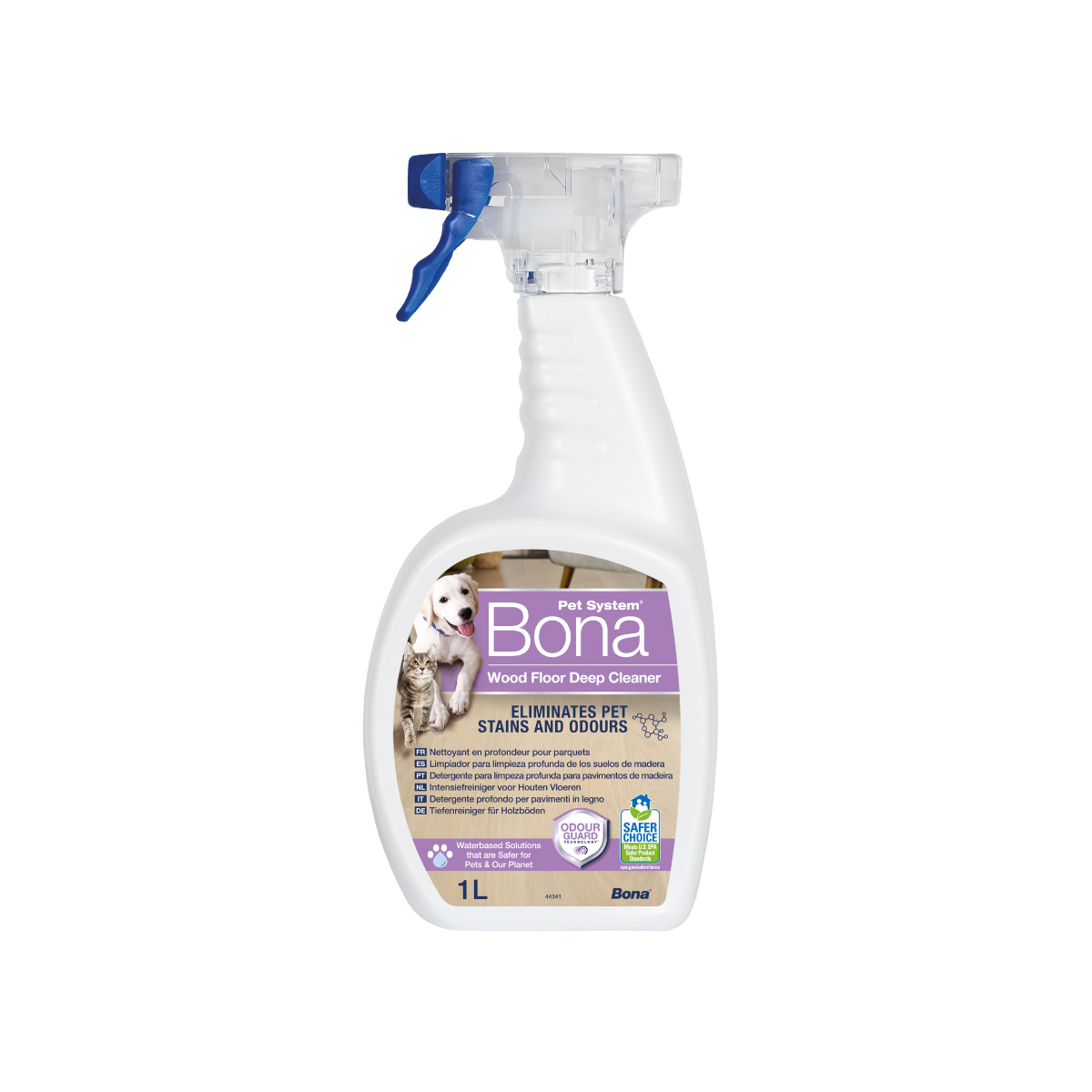 Detergente Spray de Limpeza de Pavimentos de Madeira BONA PET 1L