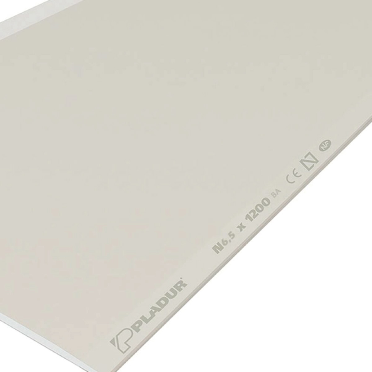 Placa Gesso Cartonado PLADUR N 6,5x1200x3000mm