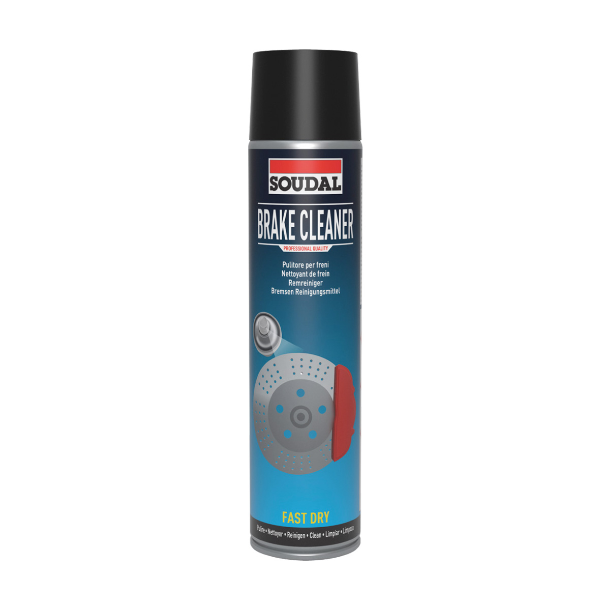 Spray Transparente BRAKE CLEANER 600ml SOUDAL