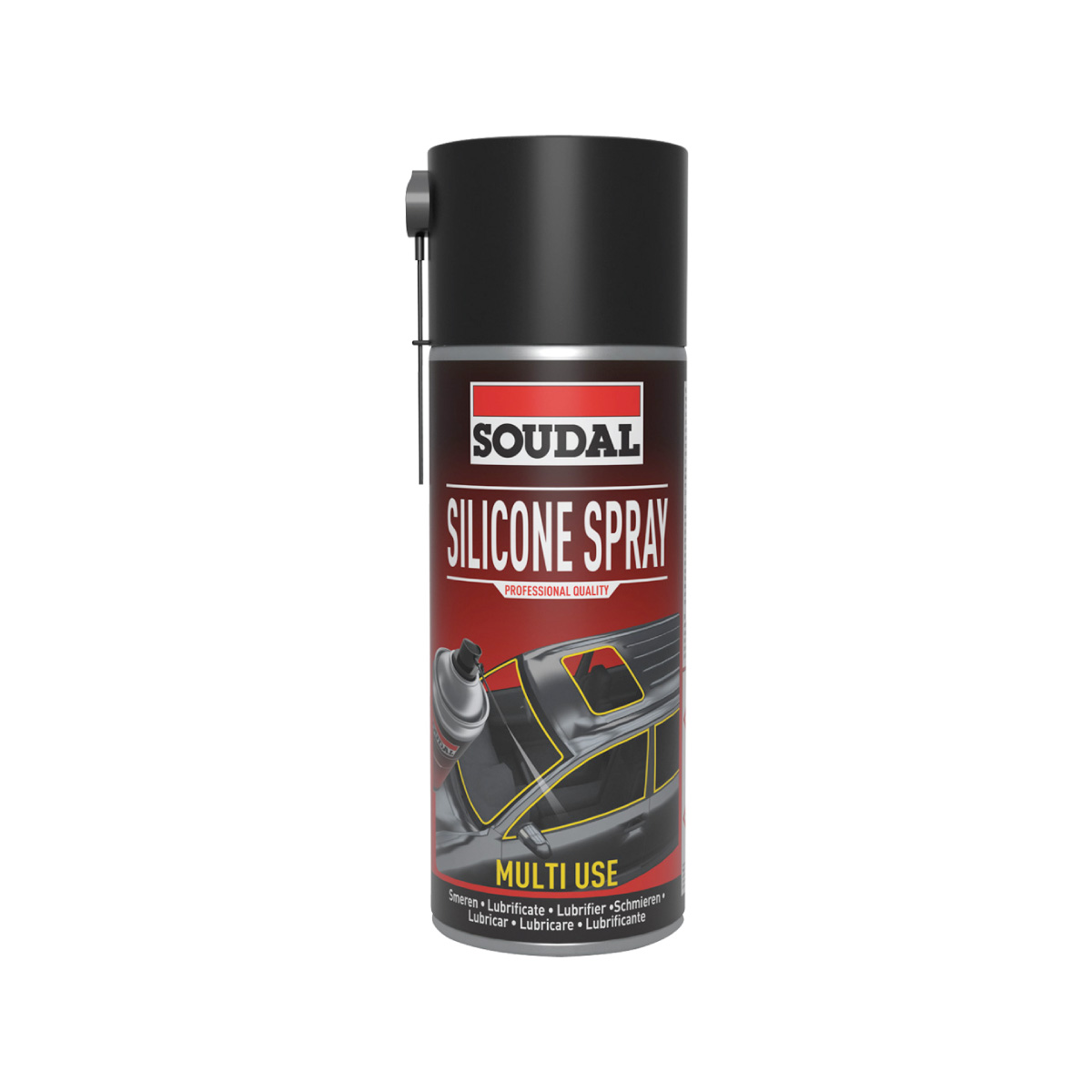 Silicone Spray Transparente 400ml SOUDAL