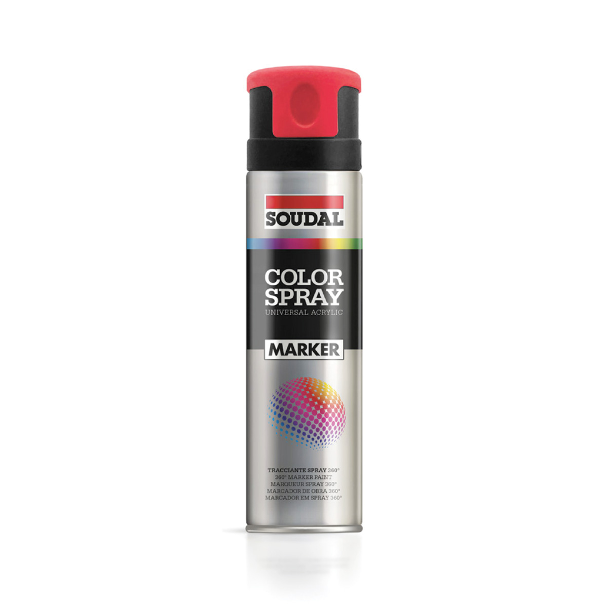 Spray Marcador Amarelo Fluorescente 500ml SOUDAL