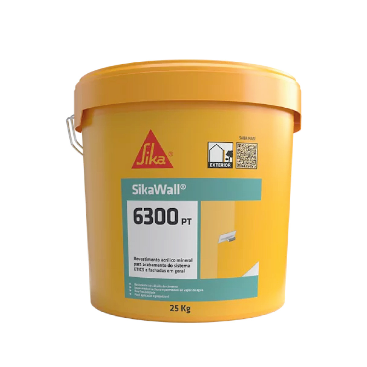SIKAWALL 6300 PT M Branco G. Médio 25Kg