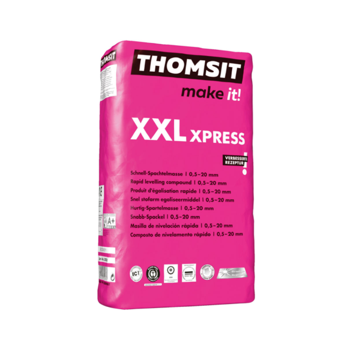 Autonivelante THOMSIT XXL XPRESS Cinza 25kg