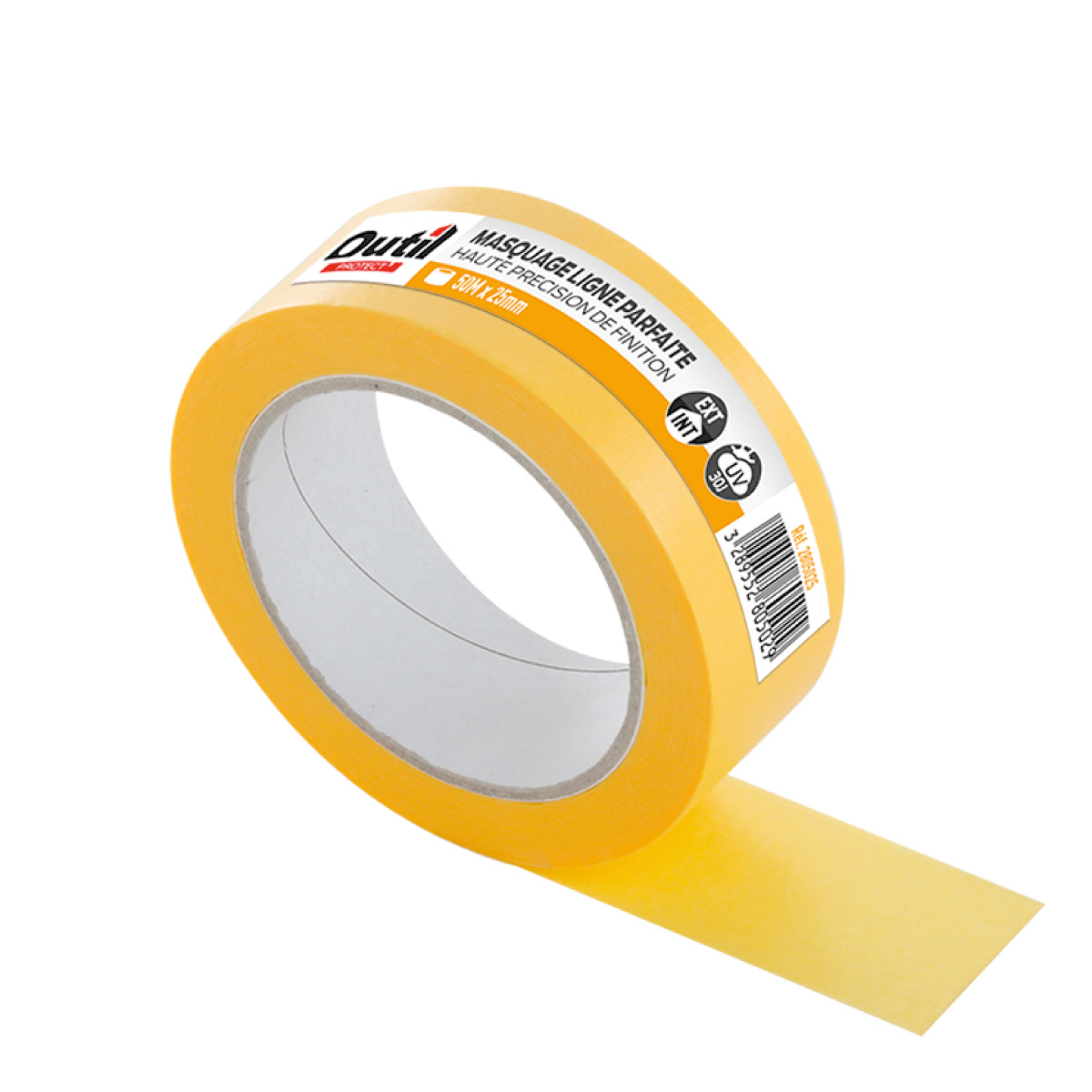 Fita de Pintor PERFEIÇÃO Laranja 38mm 50m OUTILPROTECT L'OUTIL